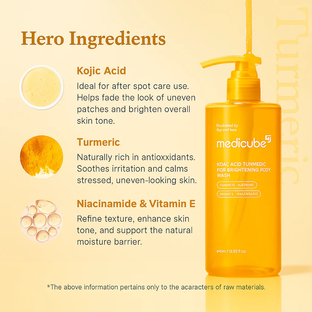 Kojic Acid Turmeric Vita Brightening Body Wash