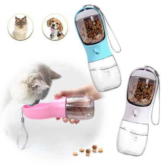 SnackN'Slurp™ - Portable Food & Water Dispenser