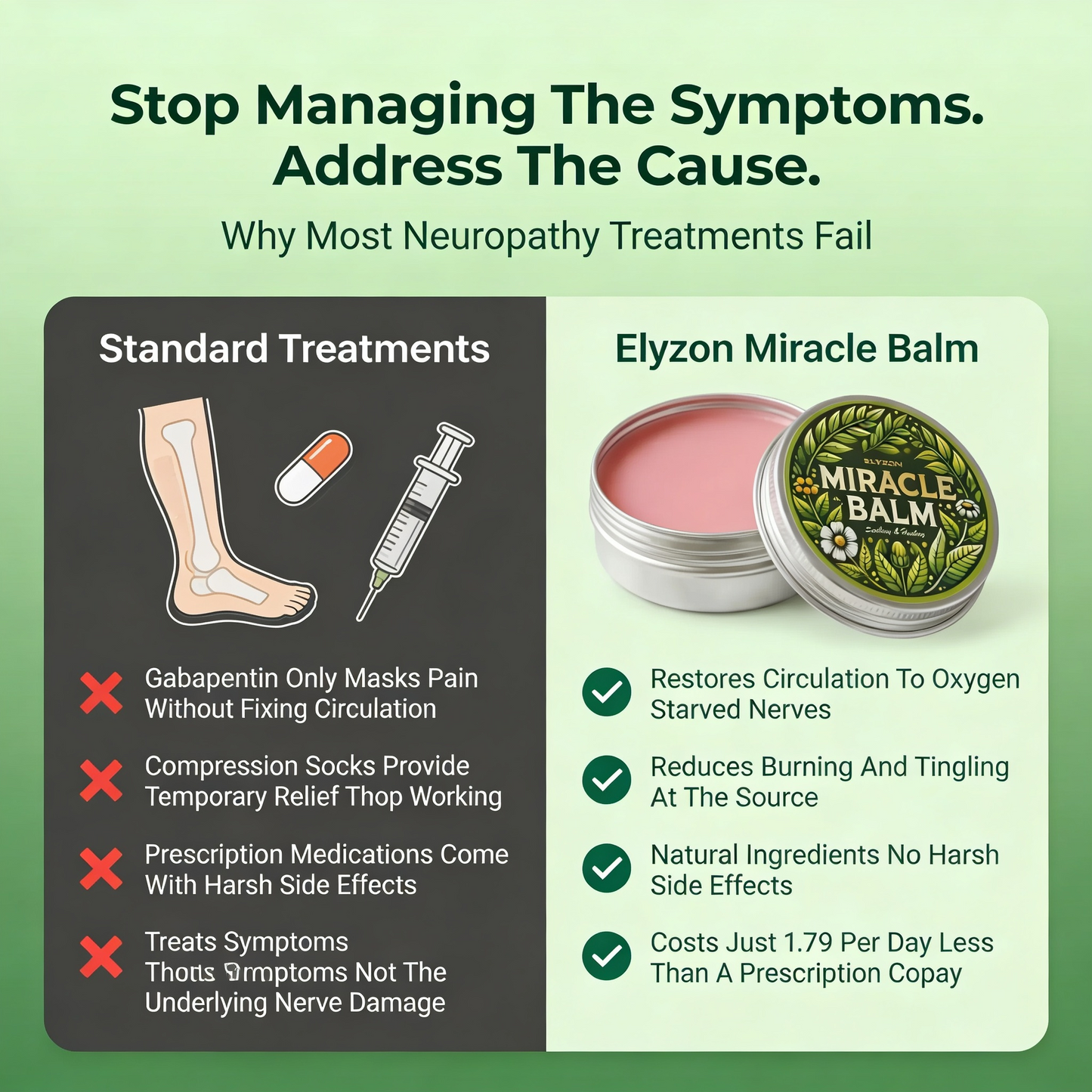 Elyzon Miracle Balm — Neuropathy Relief Formula